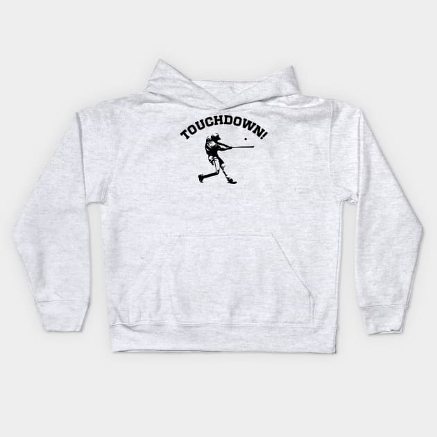 Touchdown! Kids Hoodie by toyrand